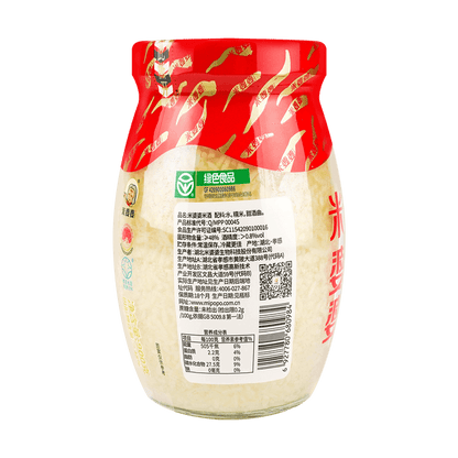 MIPOPO Sweet Fermented Rice 900g - 米婆婆 甜香酒酿 0%蔗糖脂肪 900g