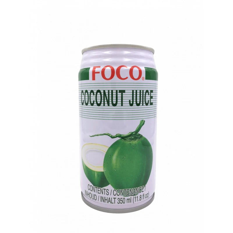 FOCO Coconut Juice 11.8 FL OZ - 泰国FOCO椰汁 350ml