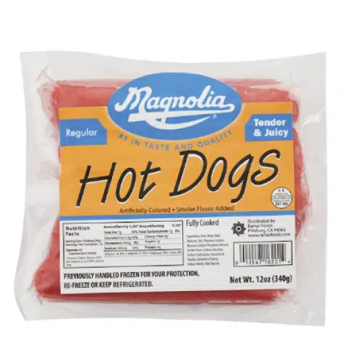 Magnolia® Hot Dogs Regular Size - Magnolia 热狗 12oz