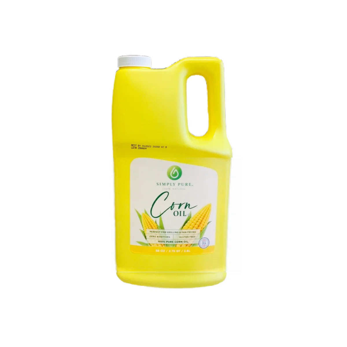 SIMPLY PURE CORN OIL 88OZ - 玉米油2.6L