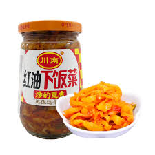 川南  红油下饭菜 330g - Chuan Nan Spicy Pickled Vegetables in Red Oil