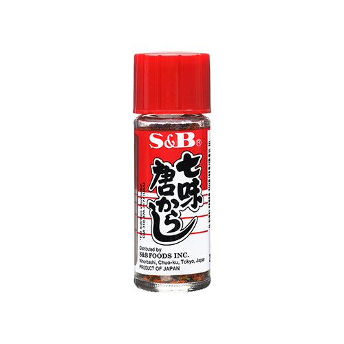 S&B Chili Powder Ichimi Togarashi 15g - 日本S&B 七味粉 唐辛子 辣椒粉 15g