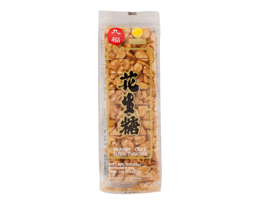 Nice Choice Peanut Cake Candy 3 Oz (85 g) - 九福花生糖