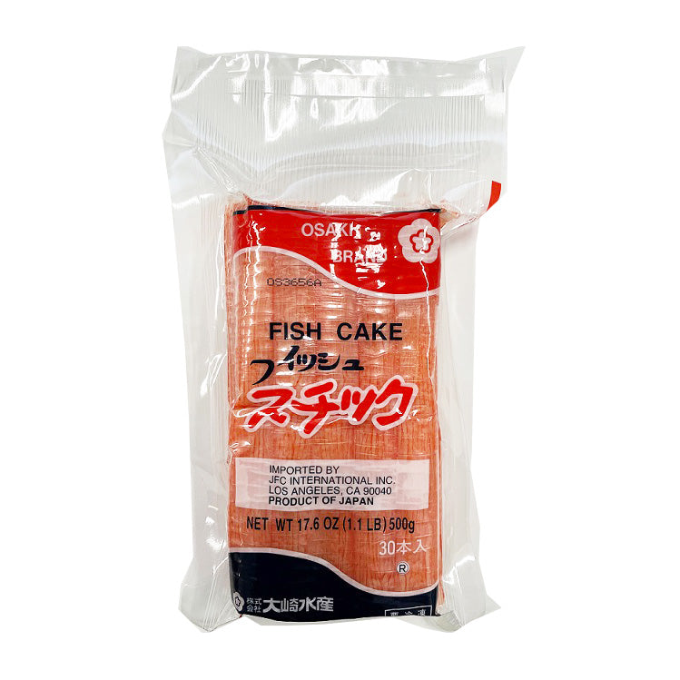 Osaki Kanikama (Imitation Crab Stick) Frozen 500g - 日本OSAKI仿蟹棒