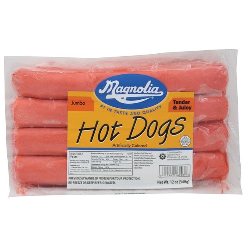 Magnolia® Hot Dogs Jumbo - Magnolia 热狗