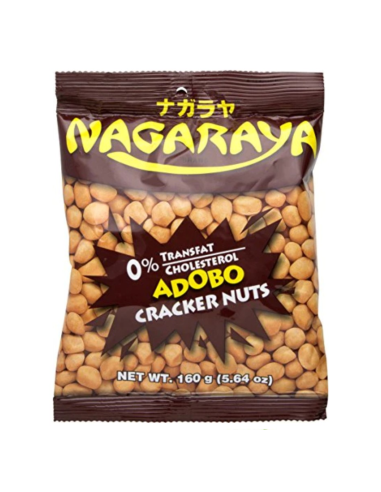 NAGARAYA CRACKER NUTS Adobo 5.64OZ - 菲律宾花生豆