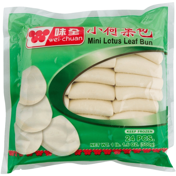 Mini Lotus Leaf Bun - 味全 小荷叶包 500g