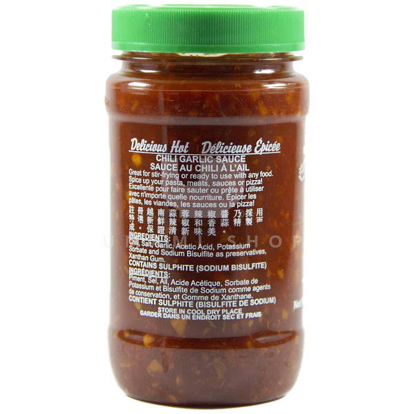 雞牌蒜蓉辣椒醬8 OZ - Huy Fong Chili Garlic Sauce 8oz/230mL