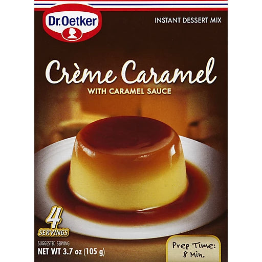 Dr. Oetker Creme with Caramel Sauce Instant Dessert Kit 105g