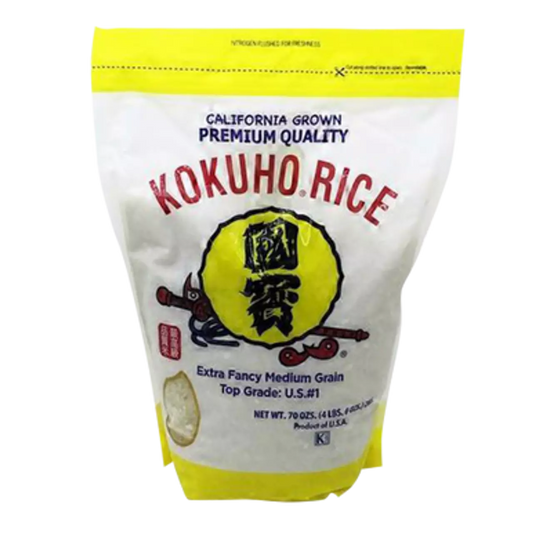 Kokuho Calrose Rice - 黄国宝米  4.4LBS