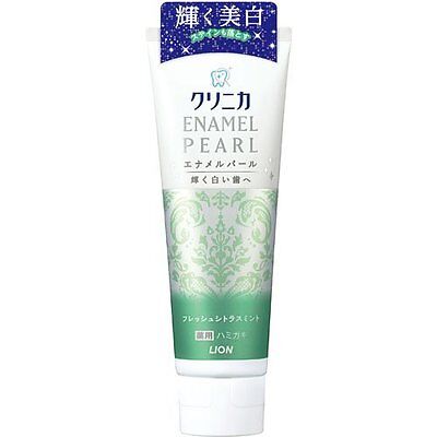 LION Clinica ENAMEL PEARL Medicated Toothpaste Fresh Citrus Mint