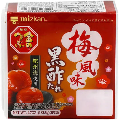 日本滋康梅酢納豆- Mizkan Kinitsubu Kurozu Natto 3-ct