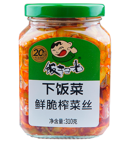 饭扫光鲜脆榨菜丝 - FSG SHREDDED PICKLED MUSTARD 310g