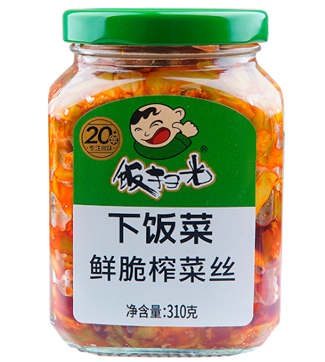 饭扫光鲜脆榨菜丝 - FSG SHREDDED PICKLED MUSTARD 310g