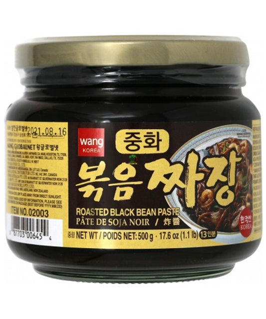 Wang Roasted Black Bean Paste 500g - 韩国黑豆酱 炸酱